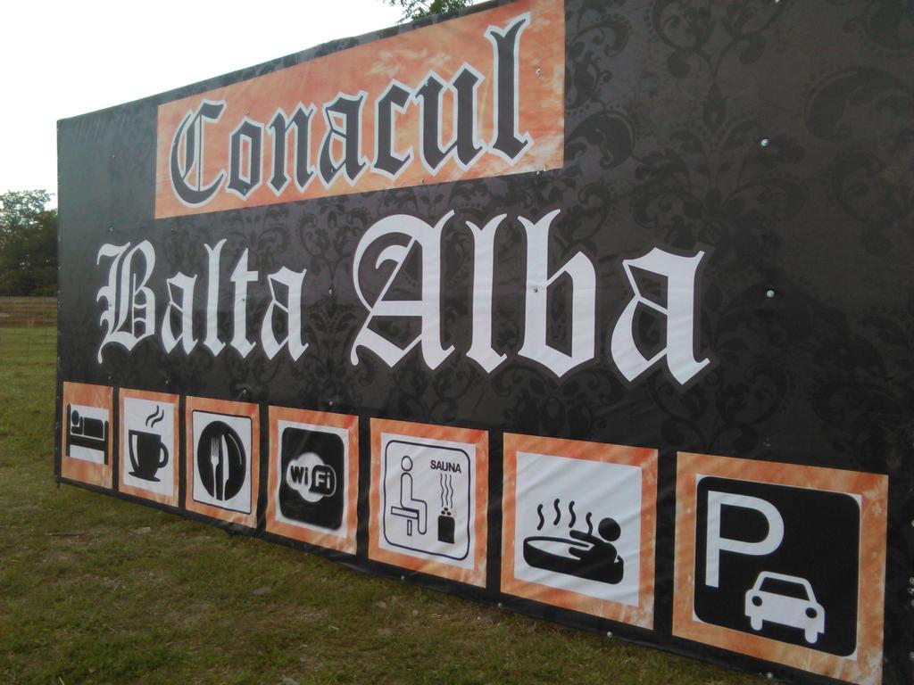 Hotel Conacul Balta Albă Exterior foto